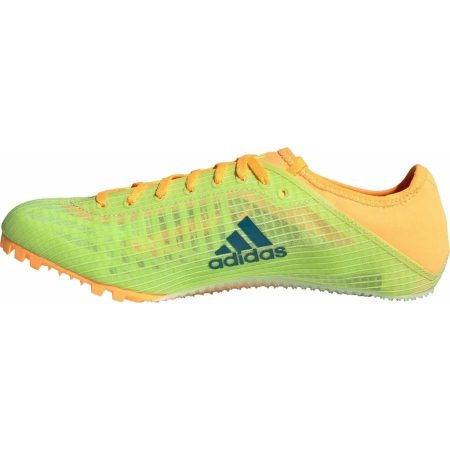 adidas sprintstar mens running spikes green 37381114462416