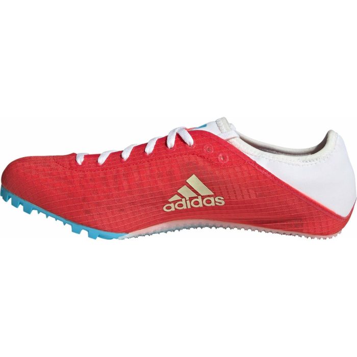 adidas sprintstar running spikes red 37346395750608