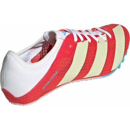 adidas sprintstar running spikes red 37346395848912