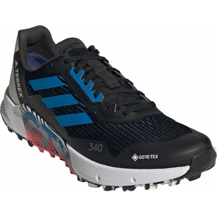 adidas terrex agravic flow 2 0 gtx mens trail running shoes black 37263995502800