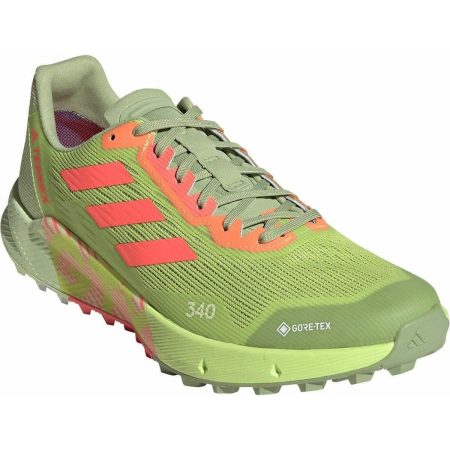 adidas terrex agravic flow 2 gtx mens trail running shoes yellow 29878300311760