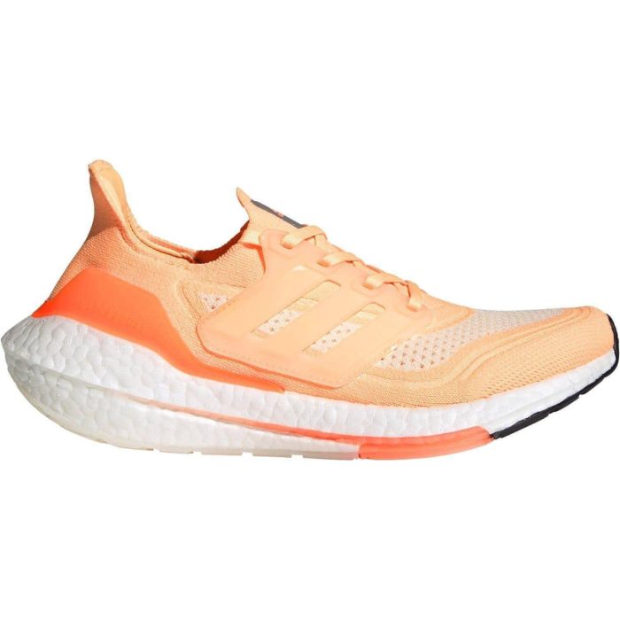 adidas ultra boost 21 womens running shoes orange 28551823884496