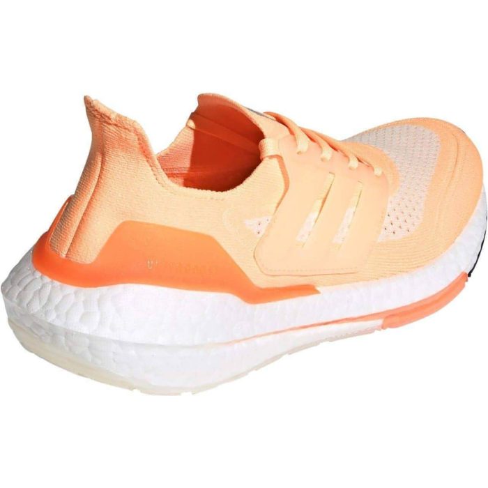 adidas ultra boost 21 womens running shoes orange 29630096015568