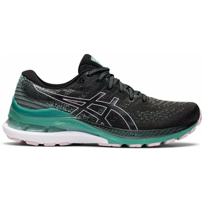 asics gel kayano 28 womens running shoes black 29621594128592