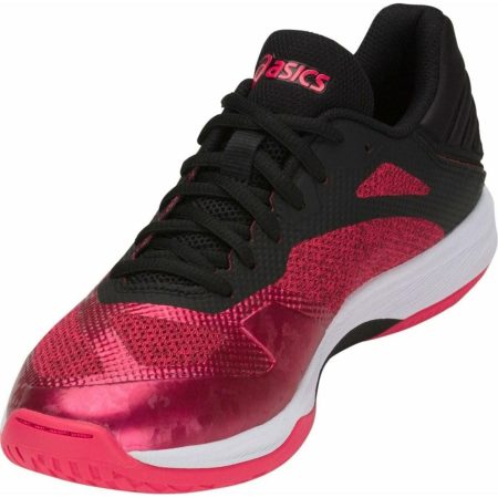 asics gel netburner ballistic ff womens netball shoes pink 37438759207120