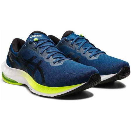 asics gel pulse 13 mens running shoes blue 29628871311568