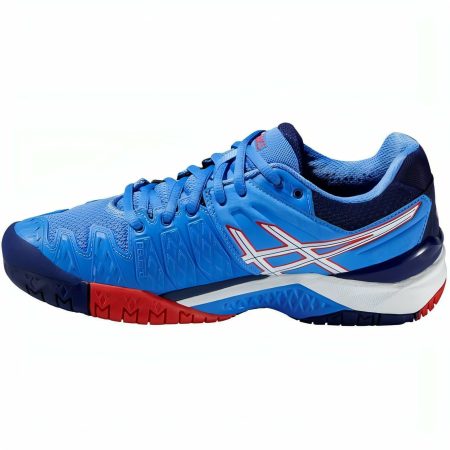 asics gel resolution 6 womens indoor court shoes blue 29831057047760