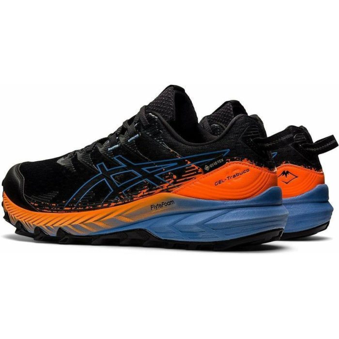 asics gel trabuco 10 gtx mens trail running shoes black 29643235033296