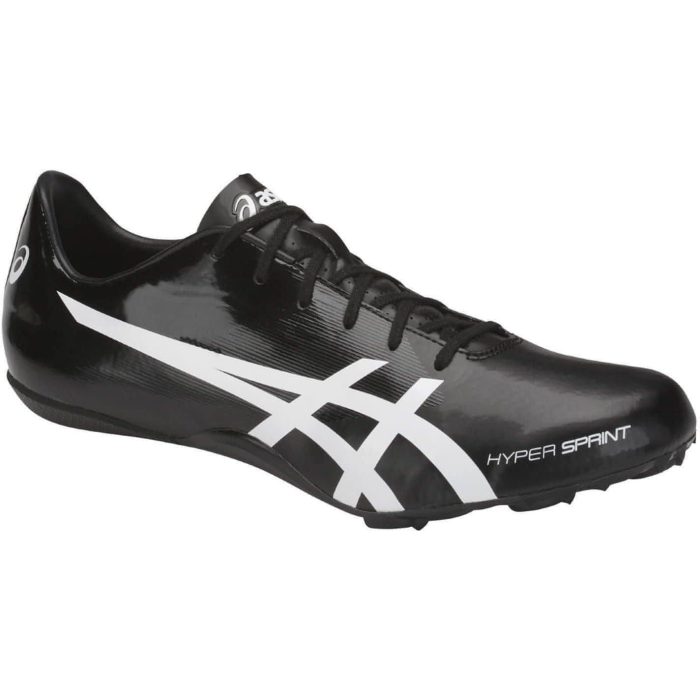 asics hyper sprint 7 running spikes black 28502210347216