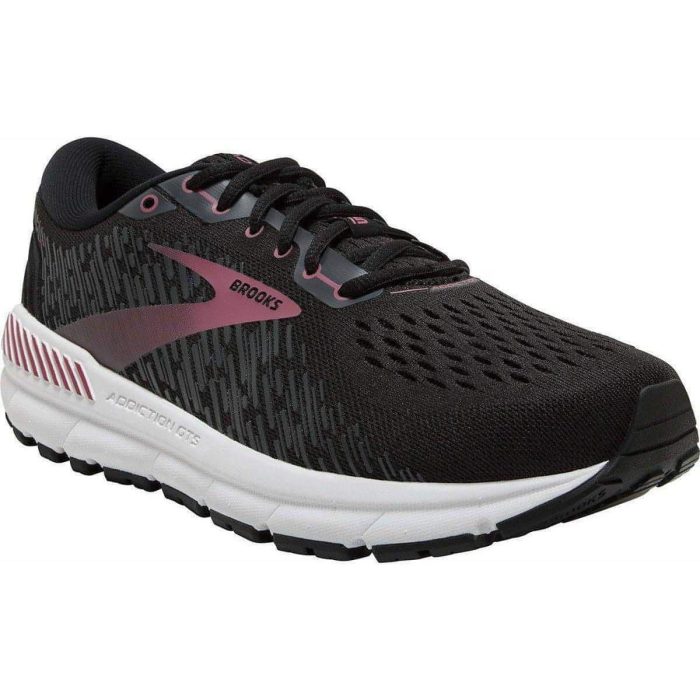 brooks addiction gts 15 womens running shoes black 29064444707024