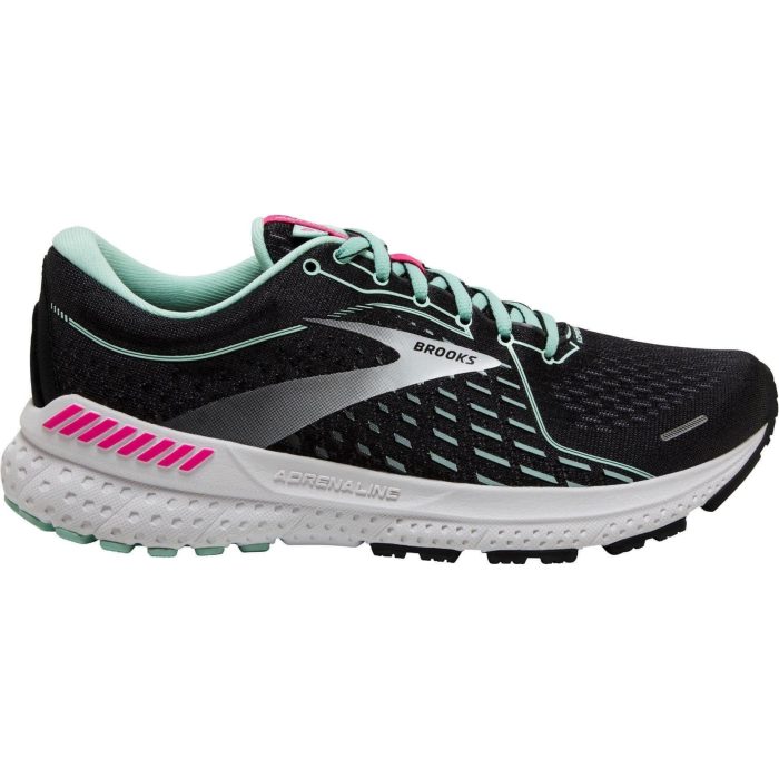 brooks adrenaline gts 21 womens running shoes black 28557811646672