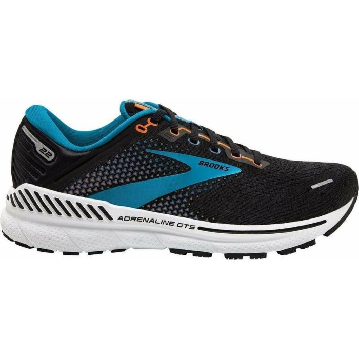 brooks adrenaline gts 22 mens running shoes black 29675763925200