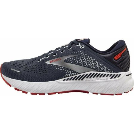 brooks adrenaline gts 22 mens running shoes navy 29675816845520