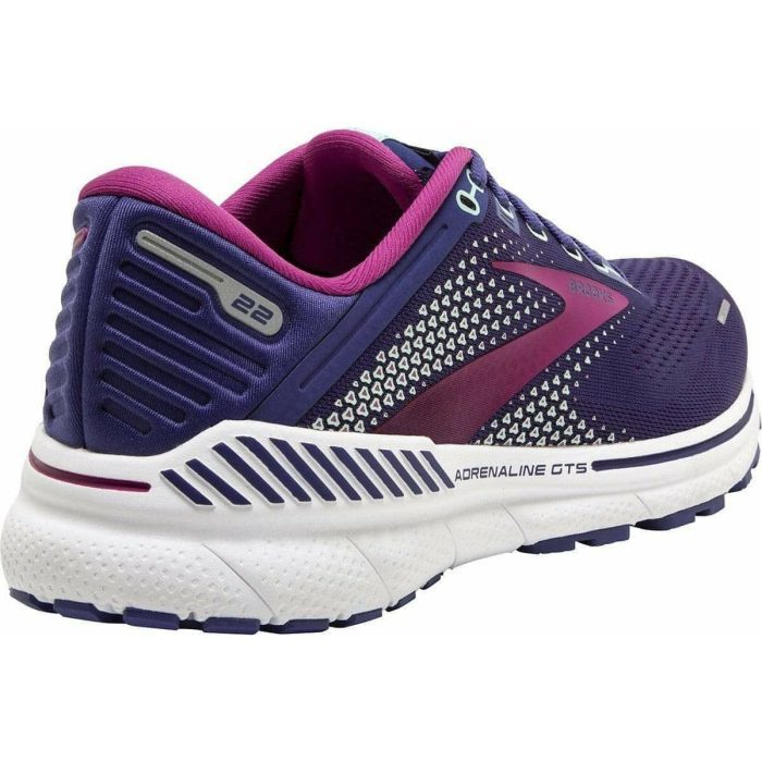 brooks adrenaline gts 22 womens running shoes purple 29675973574864