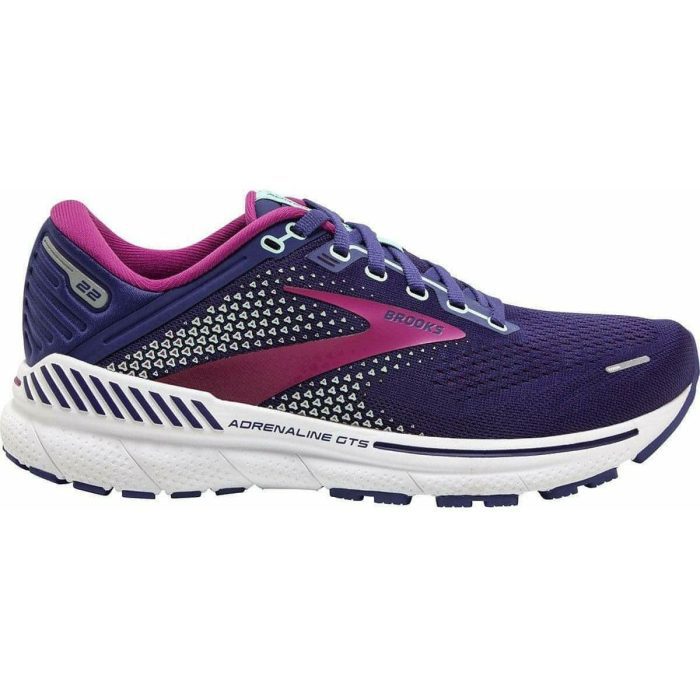 brooks adrenaline gts 22 womens running shoes purple 29675973640400