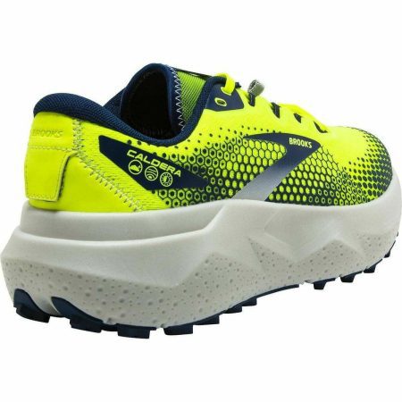 brooks caldera 6 mens trail running shoes yellow 29676398805200