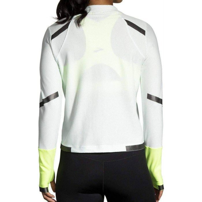 brooks carbonite long sleeve womens running top grey 29064908243152