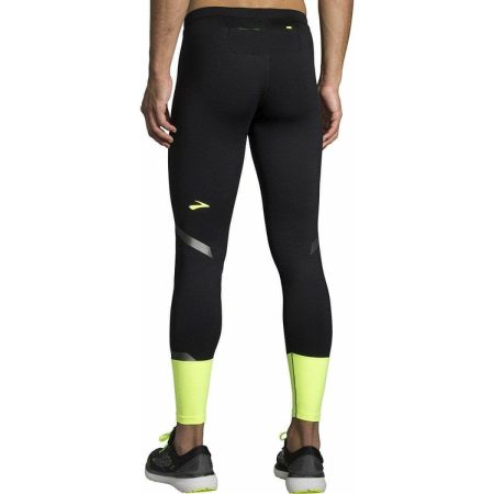 brooks carbonite mens long running tights black 29639067762896