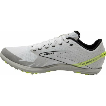 brooks draft xc cross country running spikes white 29064438677712