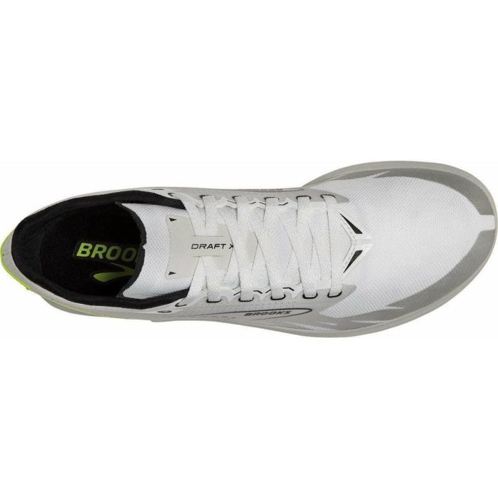 brooks draft xc cross country running spikes white 29064438710480