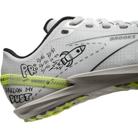 brooks draft xc cross country running spikes white 29064438841552