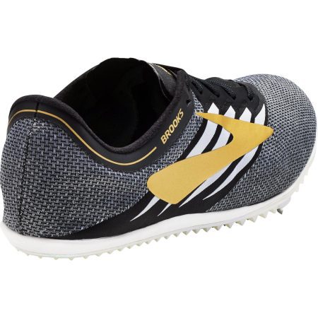 brooks elmn8 v4 running spikes black 28811828986064