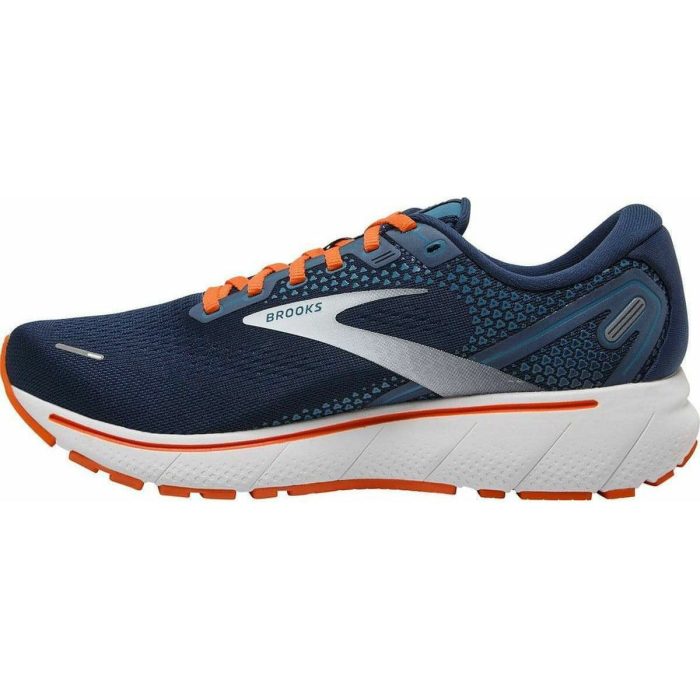 brooks ghost 14 mens running shoes blue 29683289817296