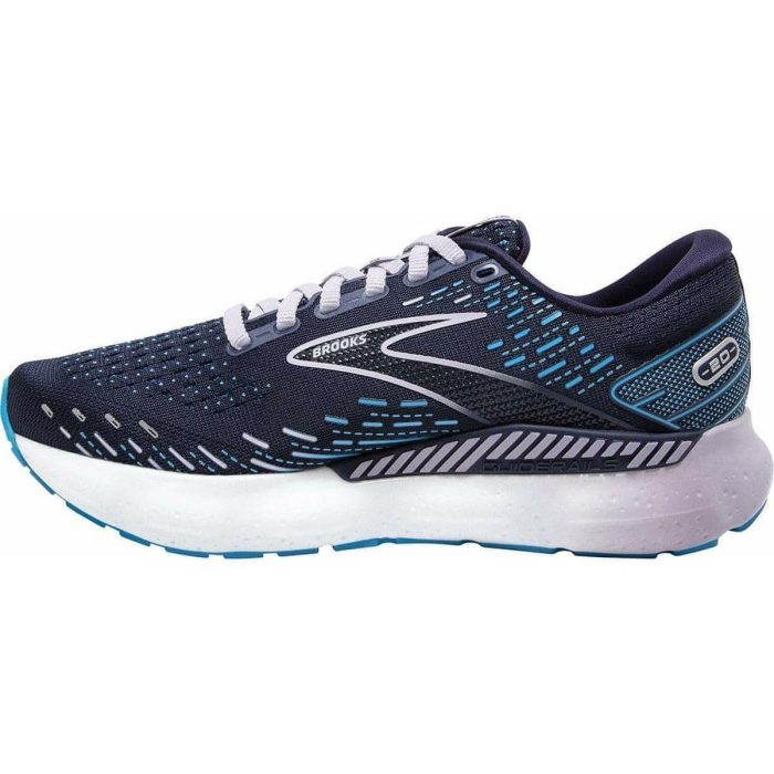 brooks glycerin gts 20 womens running shoes blue 29685154349264