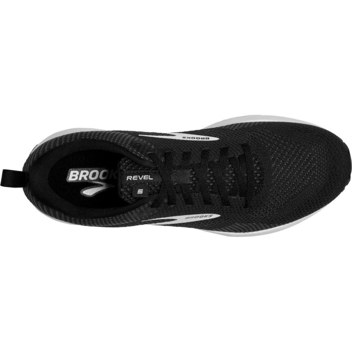 brooks revel 5 mens running shoes black 28553266397392