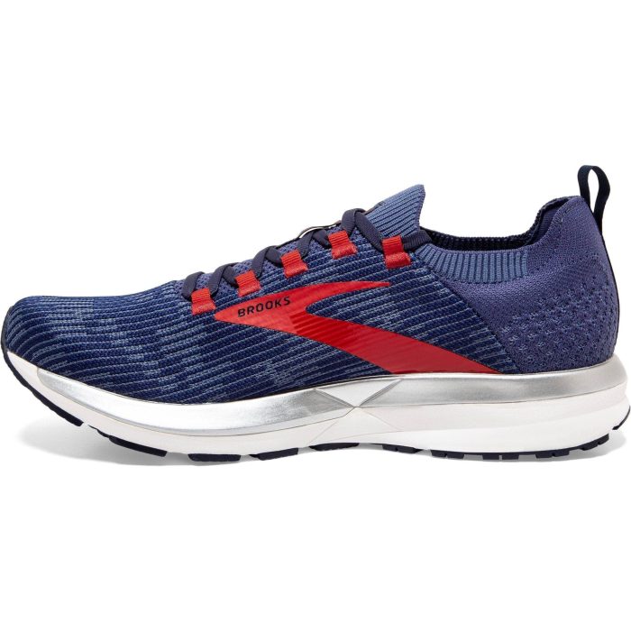 brooks ricochet 2 mens running shoes blue 29723526463696