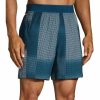 brooks sherpa 5 inch mens running shorts blue 30488637014224