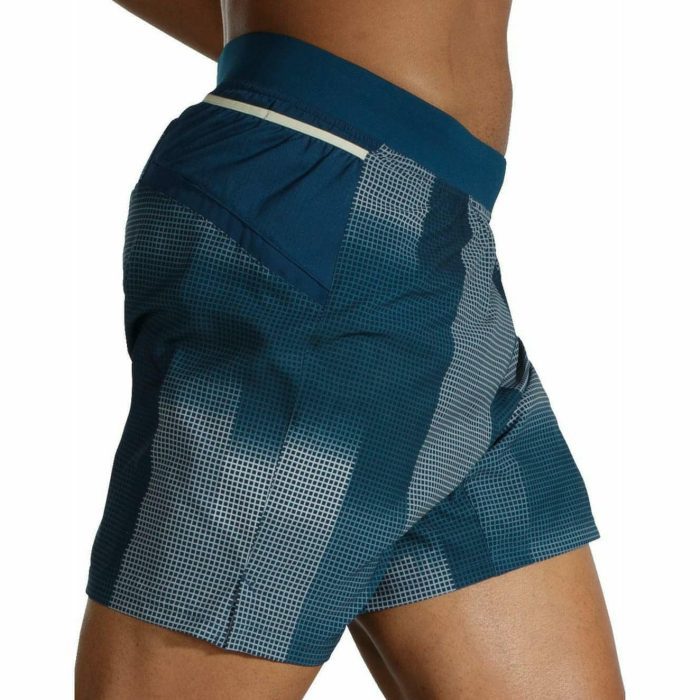 brooks sherpa 5 inch mens running shorts blue 30488637112528