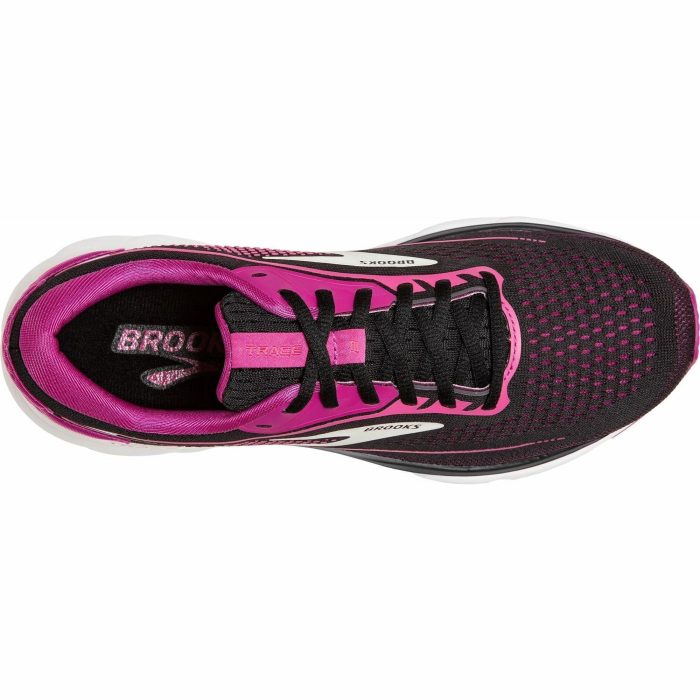 brooks trace 2 womens running shoes black 37407980585168