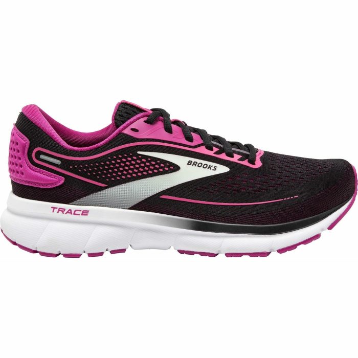 brooks trace 2 womens running shoes black 37407980650704