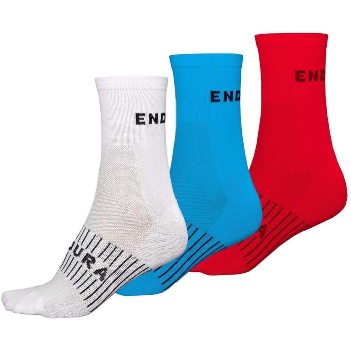 endura coolmax race 3 pack cycling socks 28550148456656