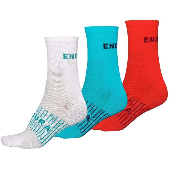 endura coolmax race 3 pack womens cycling socks 5055939977669 28550581944528