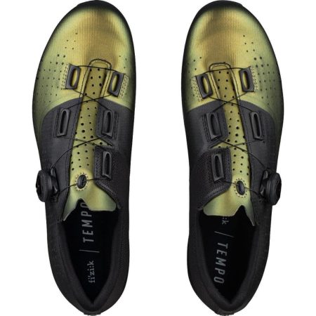 fizik r4 tempo overcurve iridescent mens road cycling shoes green 28827369275600