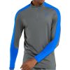 gymshark regulate half zip long sleeve mens training top GMHD4392 CHG