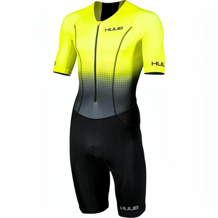 huub commit long course mens tri suit yellow 30096252436688