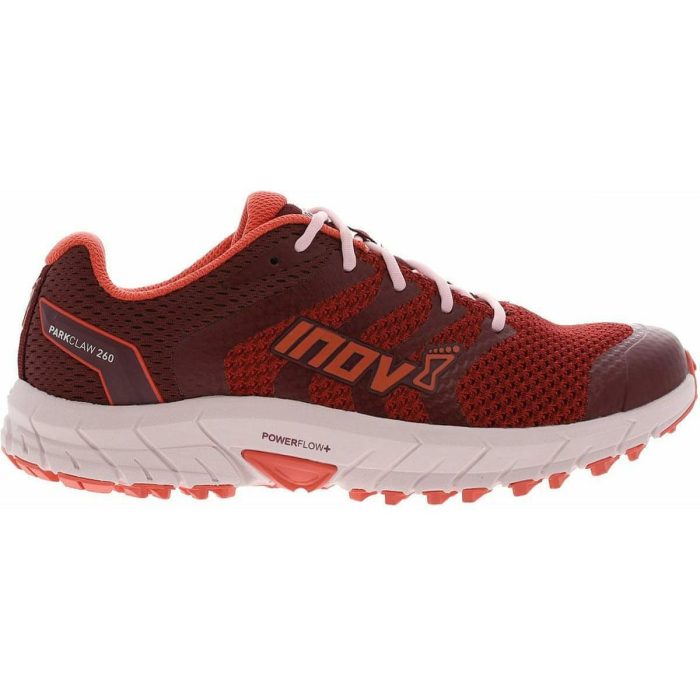 inov8 parkclaw 260 knit womens trail running shoes red 30120498102480