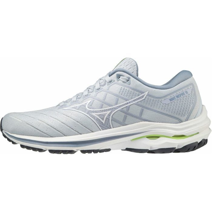 mizuno wave inspire 18 womens running shoes blue 30315329749200