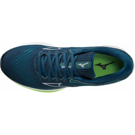 mizuno wave rider 25 mens running shoes blue 30314914447568