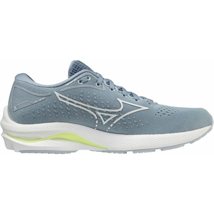 mizuno wave rider 25 womens running shoes blue 30432032096464