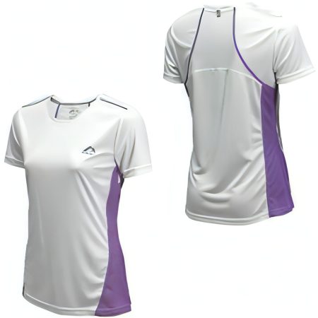 More Mile More-Tech Womens Short Sleeve Running Top - White 5055604308286 - Start Fitness