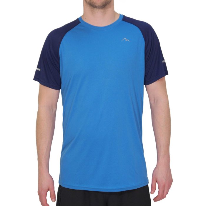 more mile tempest cool performance mens running top blue 28809011200208