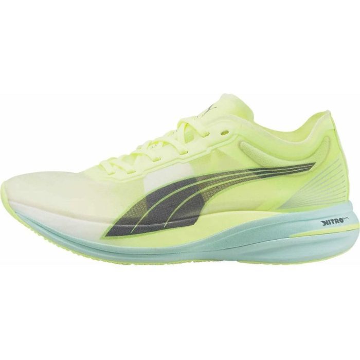 puma deviate nitro elite racer womens running shoes yellow 30200636768464