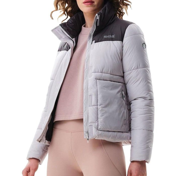 regatta embury womens insulated jacket grey