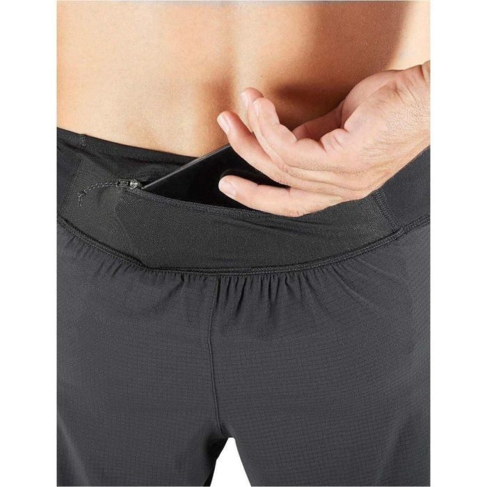 salomon exo twinskin mens 2 in 1 running shorts black 28548217995472