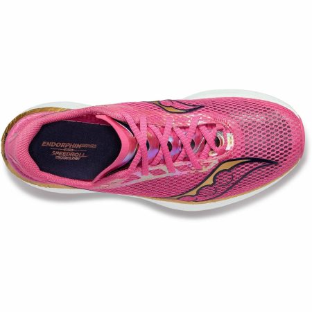 saucony endorphin pro 3 womens running shoes pink 37215044436176