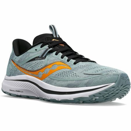 saucony omni 21 mens running shoes grey 37242457718992